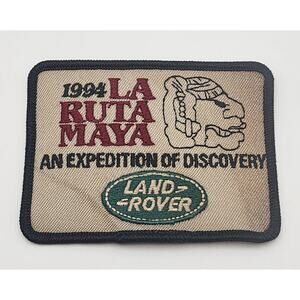 1994 La Ruta Maya Land Rover Camel Trophy Expedition of Discovery Patch Rare